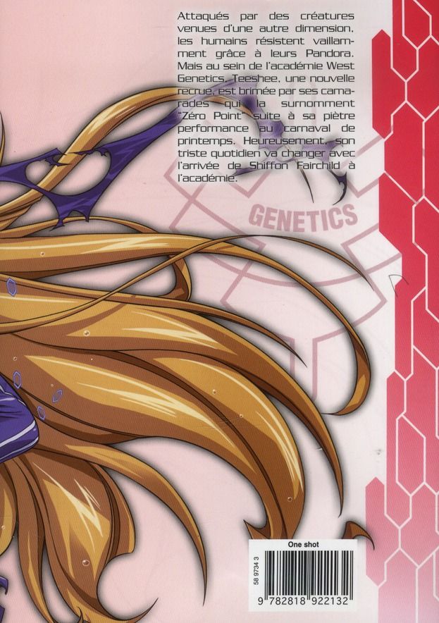 Quatrième de couverture de « FREEZING FIRST CHRONICLE »