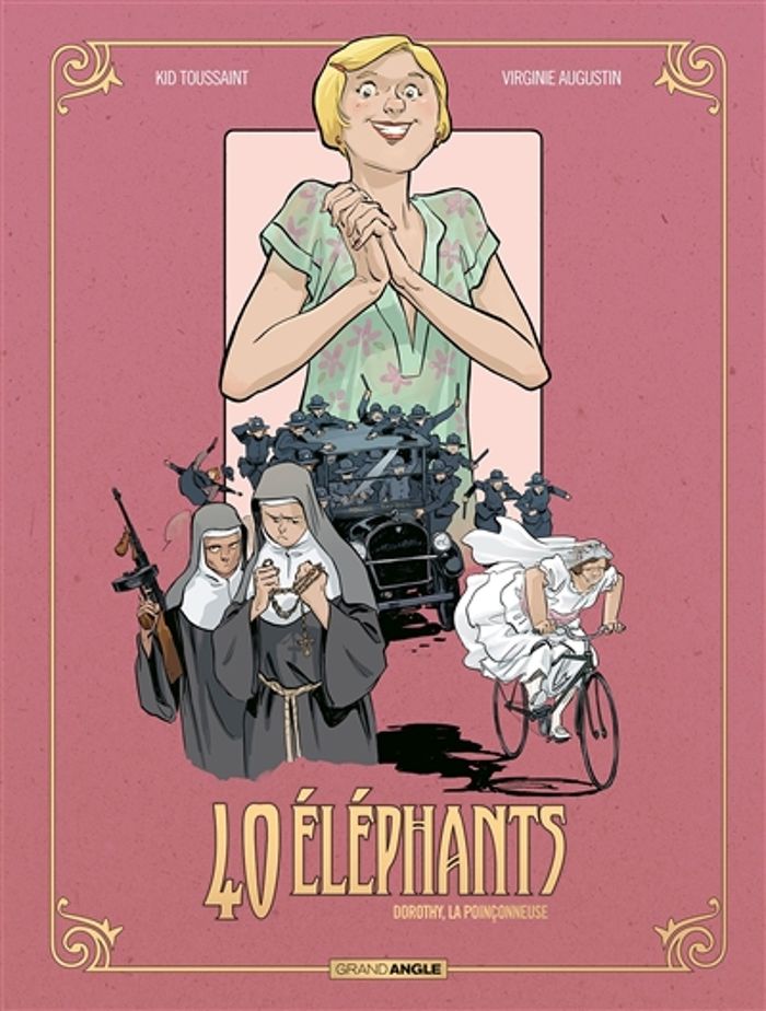 Couverture du livre « Dorothy, la poinçonneuse » de Kid Toussaint, librairie Les Contes Infusés à Corte