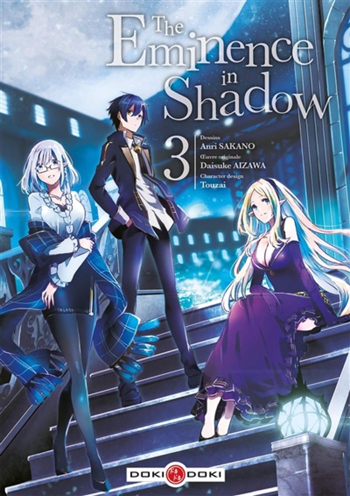 Couverture du livre « EMINENCE IN SHADOW (THE) - T03 - THE EMINENCE IN SHADOW - VOL. 03 », librairie Les Contes Infusés à Corte