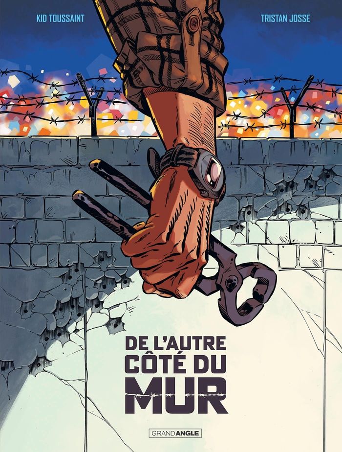 Couverture du livre « De l'autre côté du mur » de Kid Toussaint, librairie Les Contes Infusés à Corte