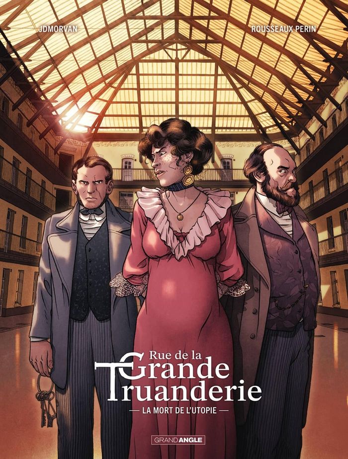Couverture du livre « Rue de la grande truanderie : La mort de l'utopie » de Jean-David Morvan, librairie Les Contes Infusés à Corte