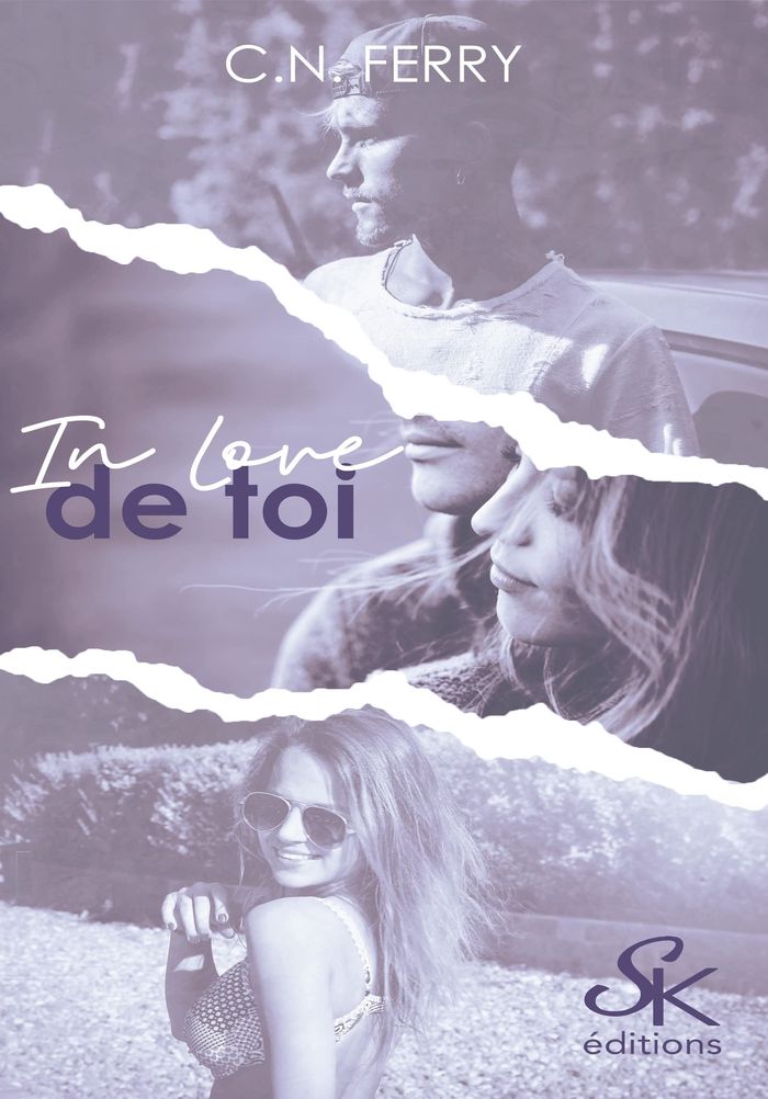 Couverture du livre « IN LOVE DE TOI » de C.N. Ferry, librairie Les Contes Infusés à Corte