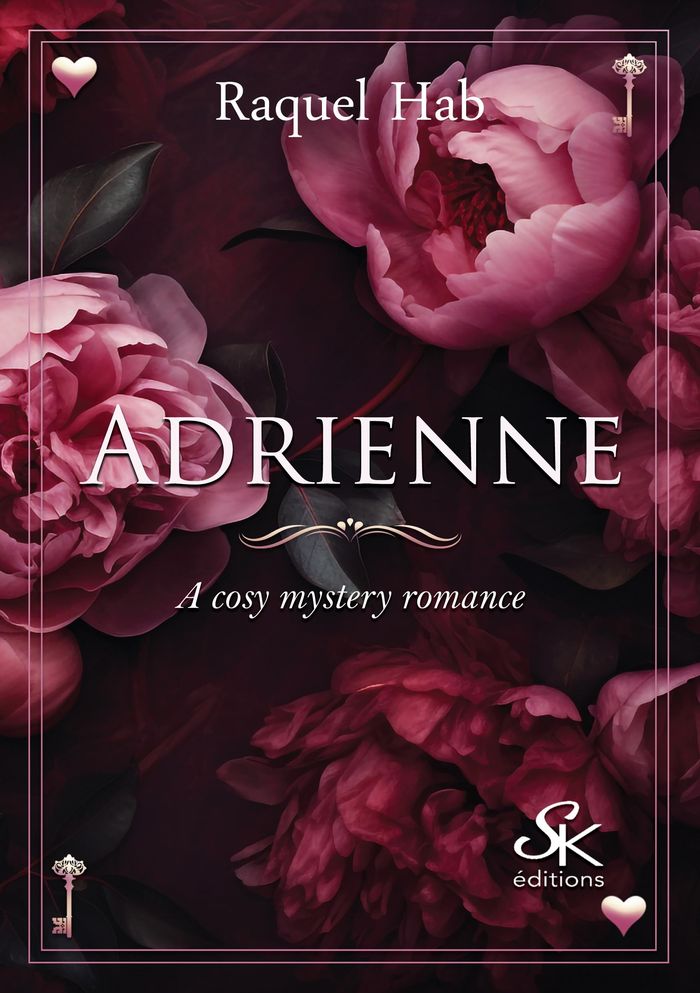 Couverture du livre « Adrienne : a cosy mystery romance » de Raquel Hab, librairie Les Contes Infusés à Corte