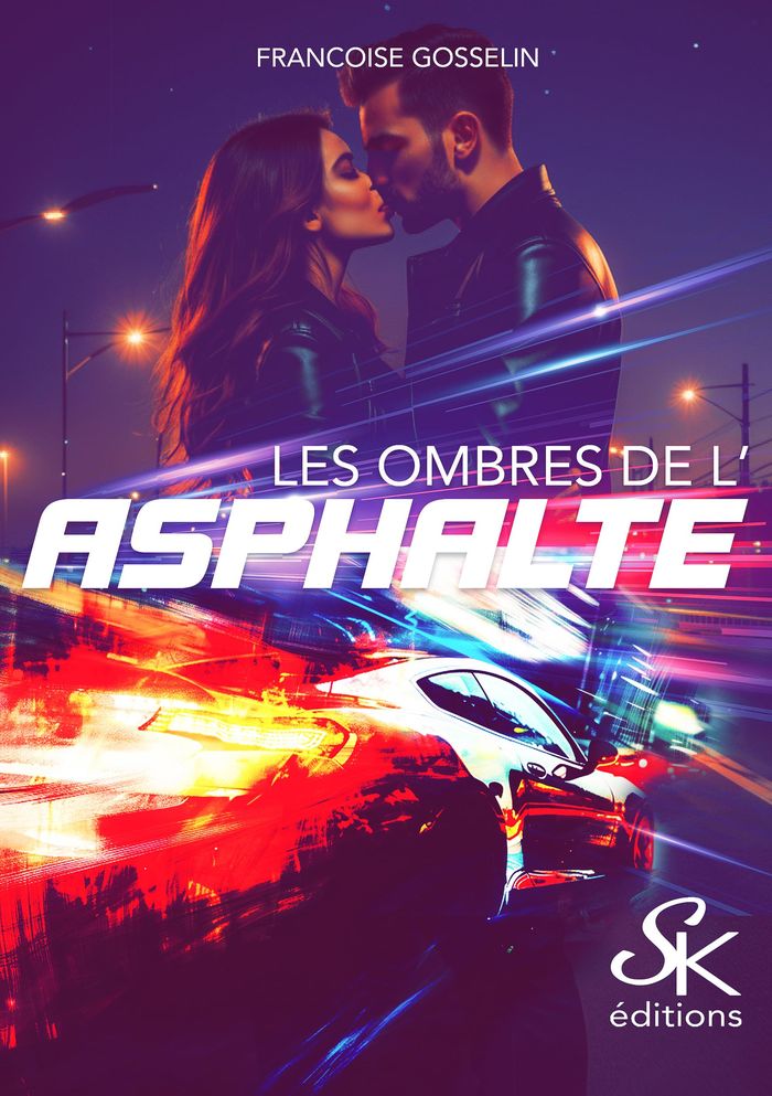 Couverture du livre « Les ombres de l'asphalte » de Françoise Gosselin, librairie Les Contes Infusés à Corte