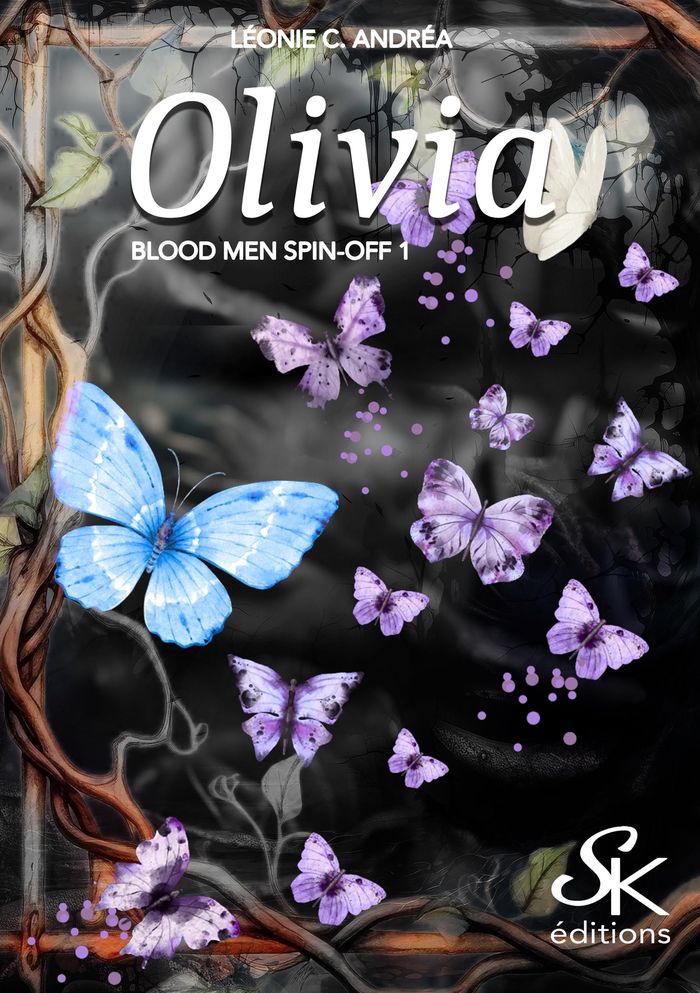 Couverture du livre « Olivia : blood men spin-off » de Léonie C. Andrea, librairie Les Contes Infusés à Corte