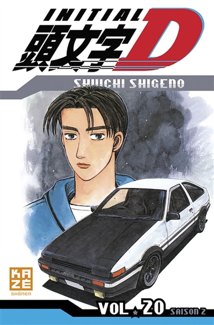 Couverture du livre « INITIAL D T20 » de Shigeno Shuichi, librairie Les Contes Infusés à Corte