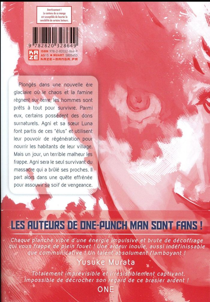 Quatrième de couverture de « Fire punch »