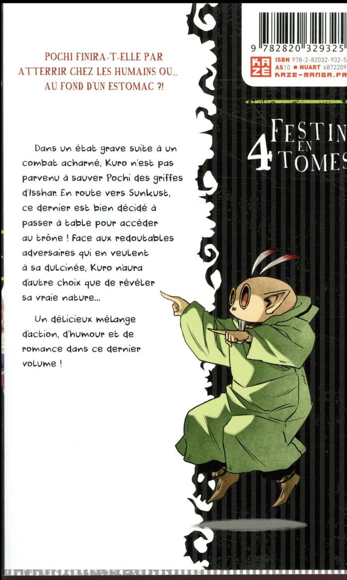 Quatrième de couverture de « Pochi & Kûrô »