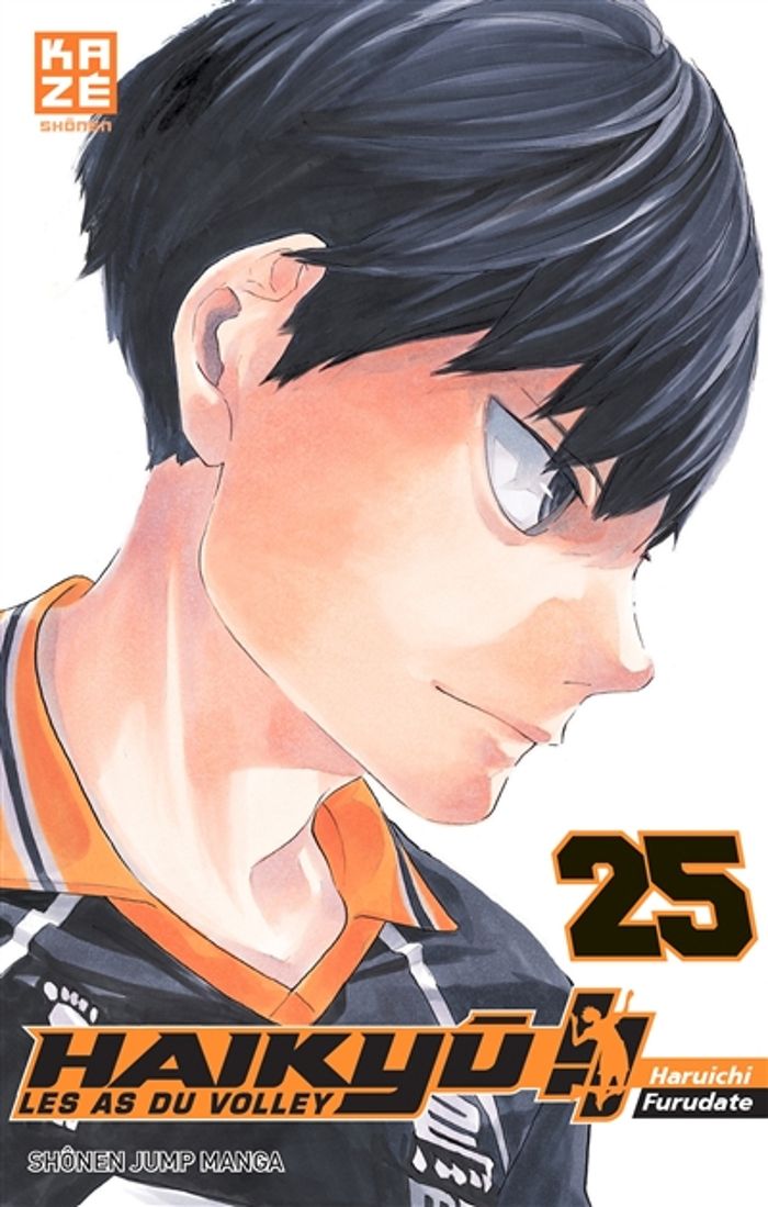Couverture du livre « HAIKYU !! - LES AS DU VOLLEY T25 » de Haruichi Furudate, librairie Les Contes Infusés à Corte