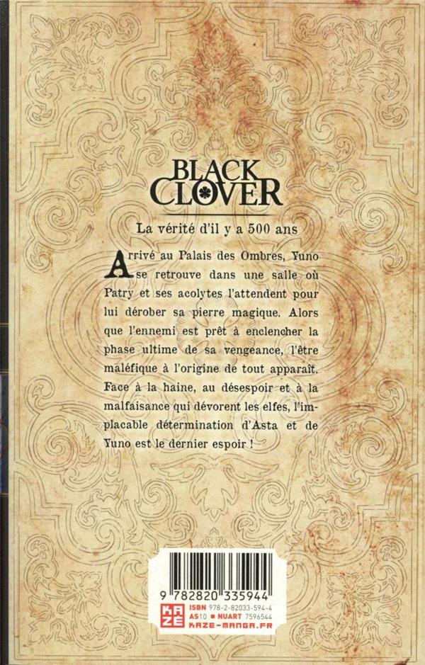 Quatrième de couverture de « La vérité d'il y a 500 ans »