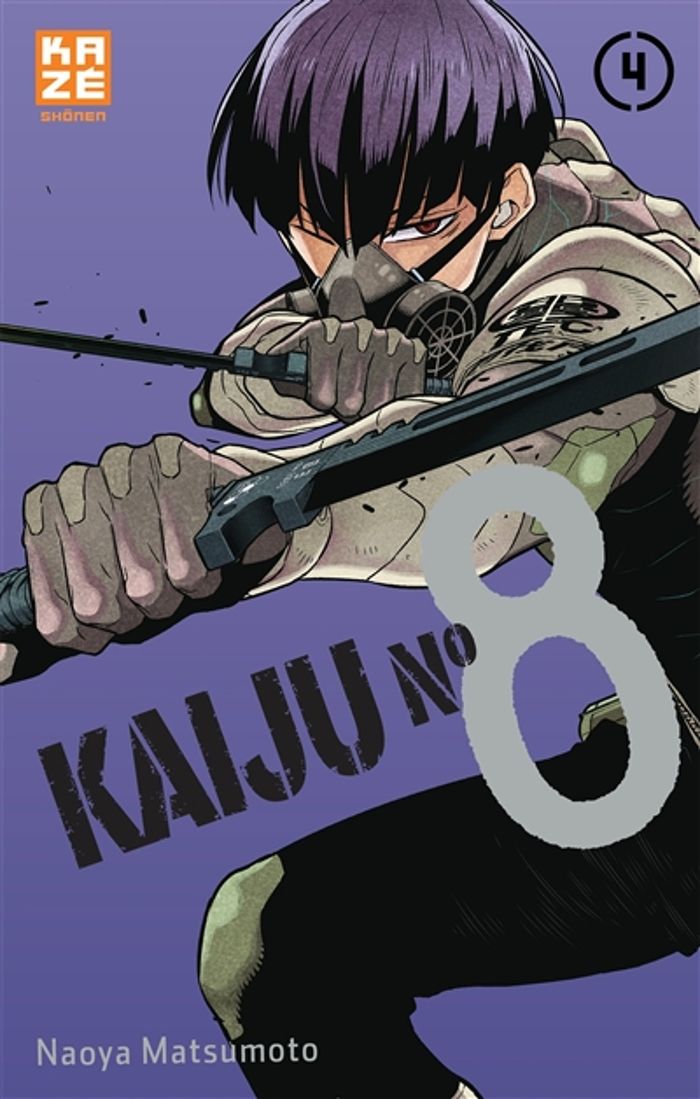 Couverture du livre « Kaiju n° 8 » de Naoya Matsumoto, librairie Les Contes Infusés à Corte