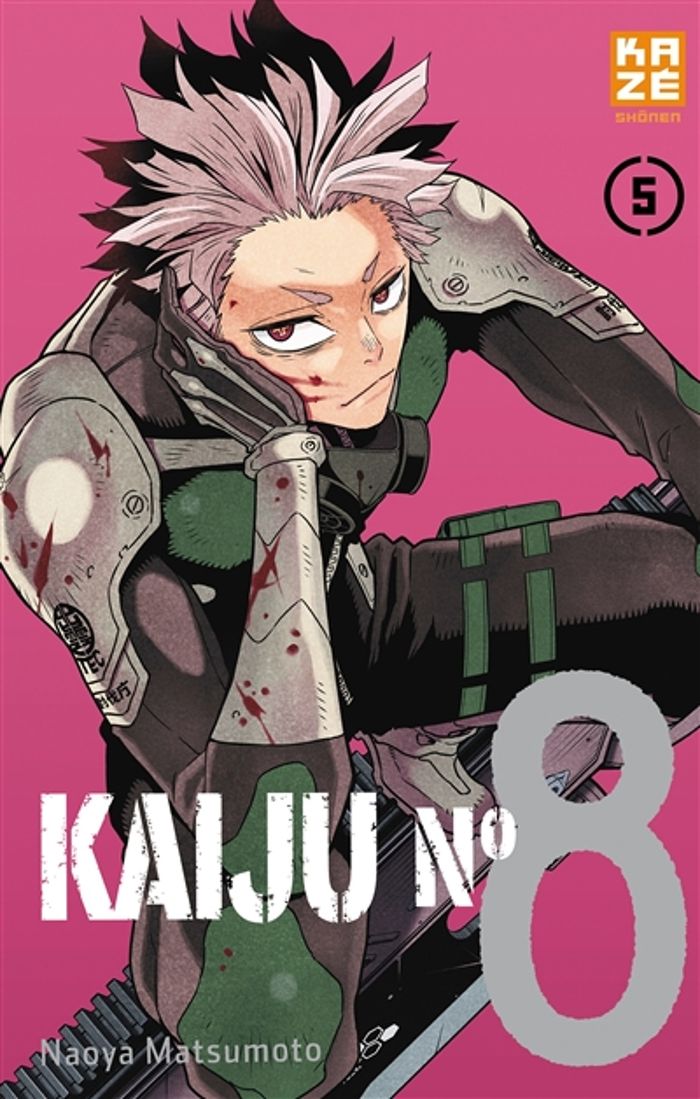 Couverture du livre « Kaiju n° 8 » de Naoya Matsumoto, librairie Les Contes Infusés à Corte