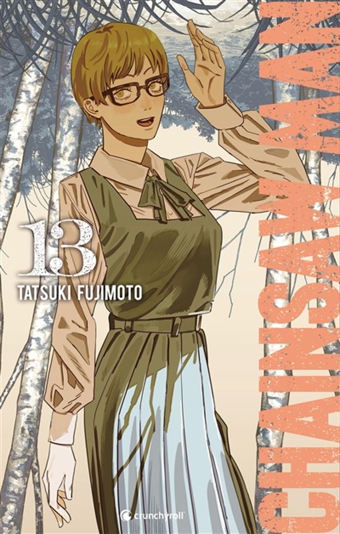 Couverture du livre « Chainsaw Man » de Tatsuki Fujimoto, librairie Les Contes Infusés à Corte