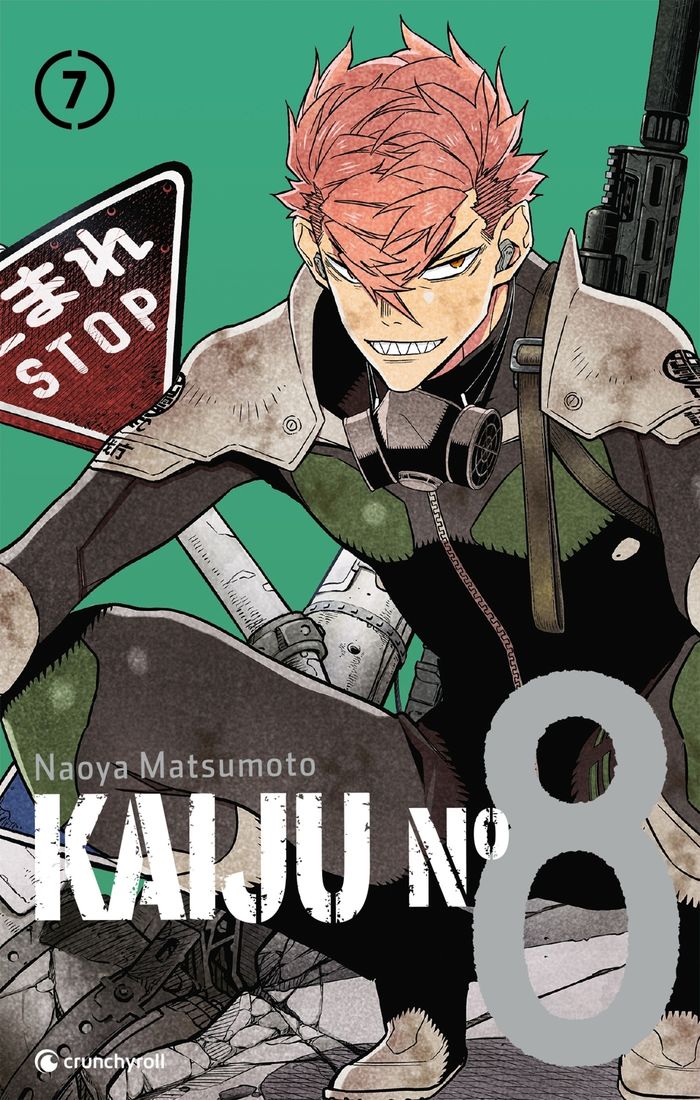 Couverture du livre « Kaiju n° 8 » de Naoya Matsumoto, librairie Les Contes Infusés à Corte