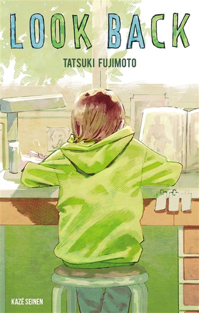 Couverture du livre « Look back » de Tatsuki Fujimoto, librairie Les Contes Infusés à Corte