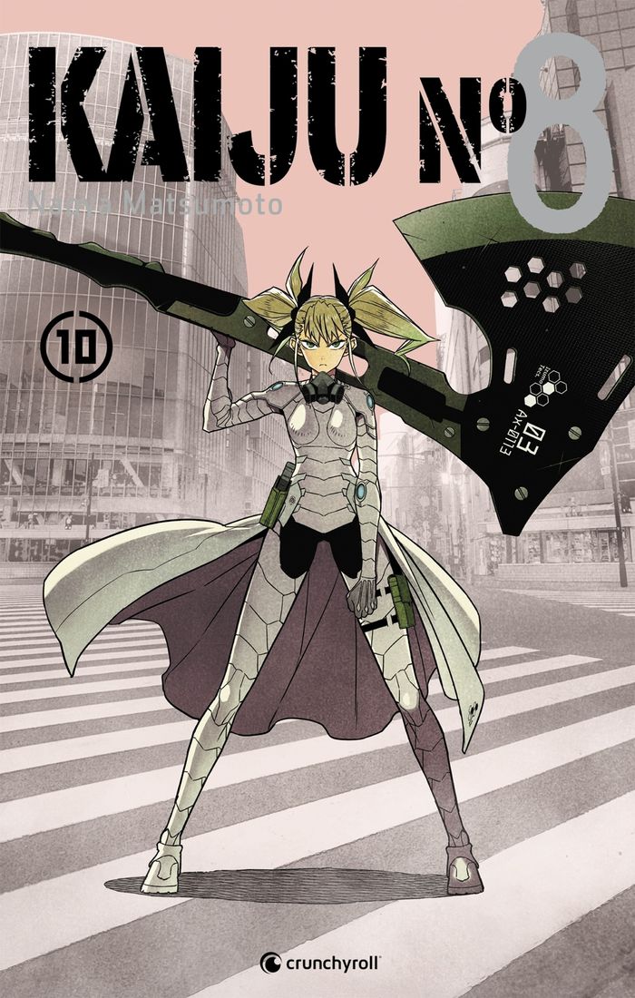 Couverture du livre « Kaiju n° 8 » de Naoya Matsumoto, librairie Les Contes Infusés à Corte