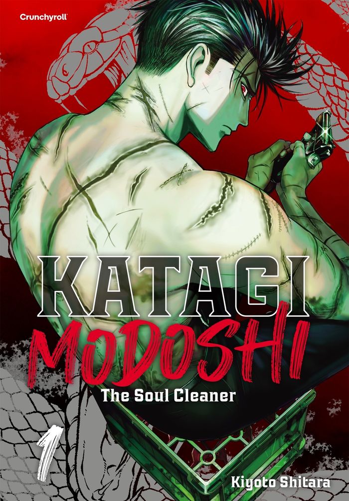 Couverture du livre « Katagi Modoshi : the soul cleaner » de Kiyoto Shitara, librairie Les Contes Infusés à Corte