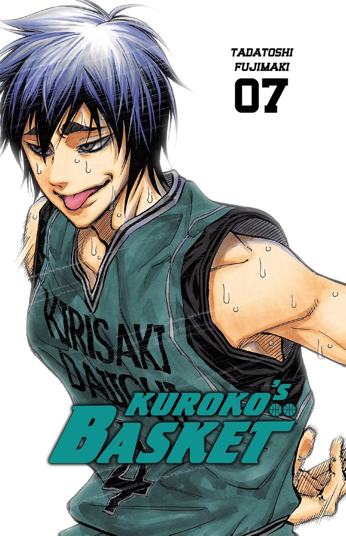 Couverture du livre « Kuroko's basket » de Tadatoshi Fujimaki, librairie Les Contes Infusés à Corte