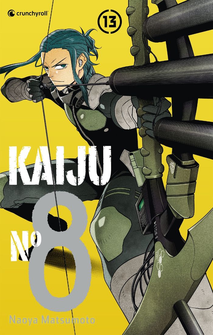 Couverture du livre « Kaiju n° 8 » de Naoya Matsumoto, librairie Les Contes Infusés à Corte
