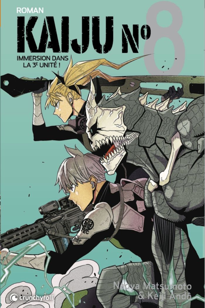 Couverture du livre « Kaiju n° 8 : immersion dans la 3e unité ! », librairie Les Contes Infusés à Corte