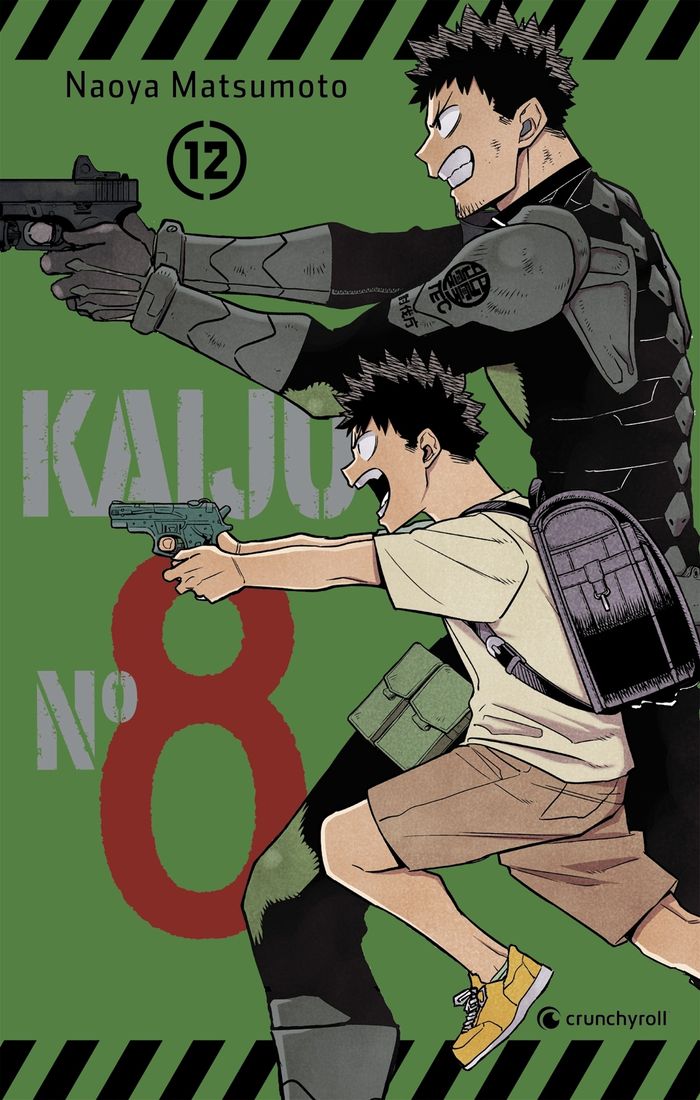 Couverture du livre « Kaiju n° 8 » de Naoya Matsumoto, librairie Les Contes Infusés à Corte