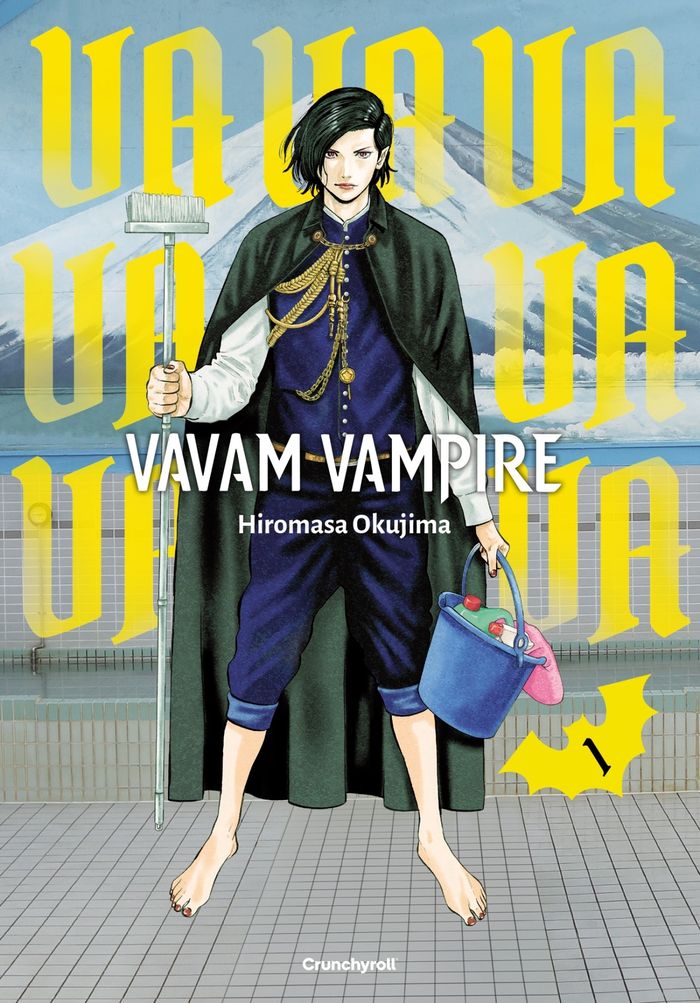 Couverture du livre « Vavam vampire » de Hiromasa Okushima, librairie Les Contes Infusés à Corte