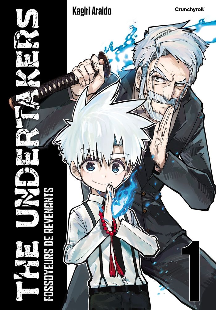Couverture du livre « The undertakers : fossoyeurs de revenants » de Kagiri Araido, librairie Les Contes Infusés à Corte