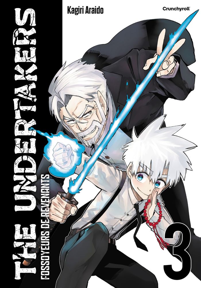 Couverture du livre « The undertakers : fossoyeurs de revenants » de Kagiri Araido, librairie Les Contes Infusés à Corte