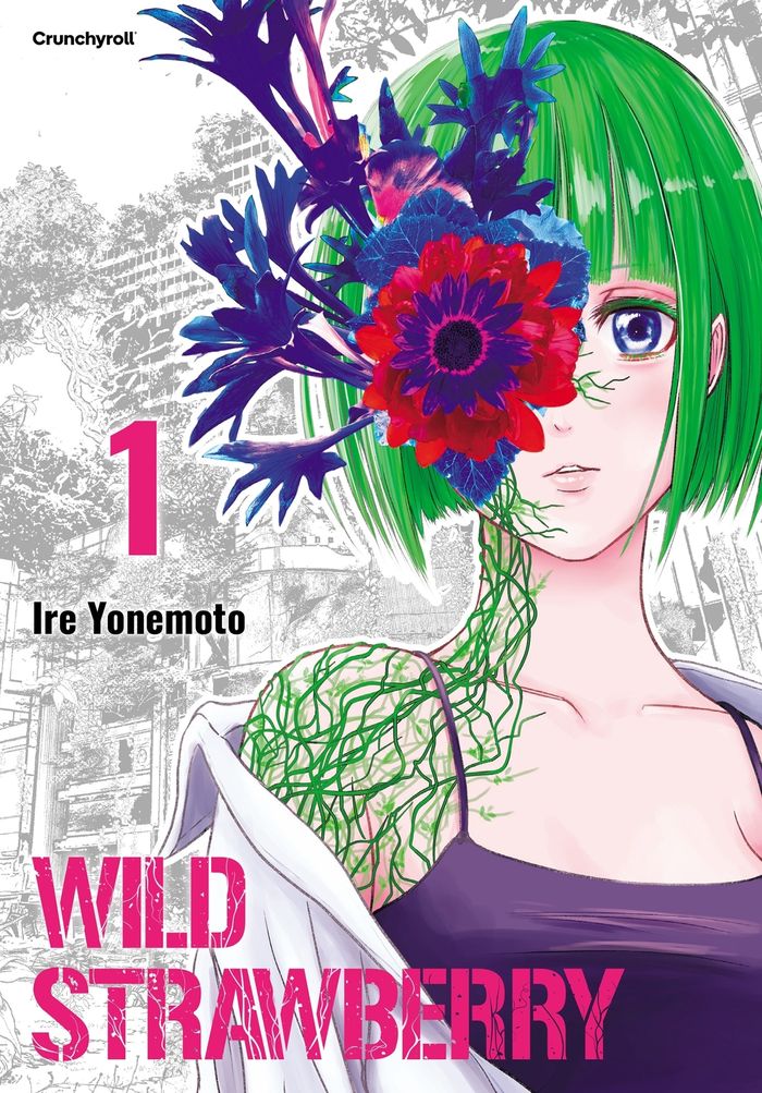Couverture du livre « Wild strawberry » de Ire Yonemoto, librairie Les Contes Infusés à Corte