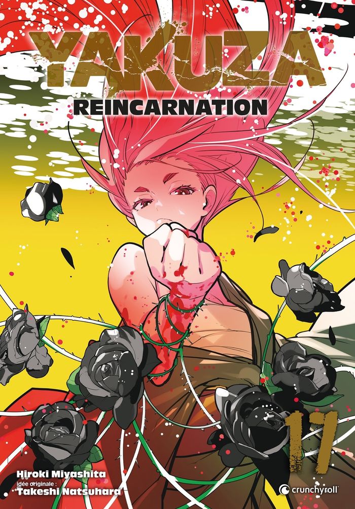 Couverture du livre « Yakuza réincarnation » de Hiroki Miyashita, librairie Les Contes Infusés à Corte