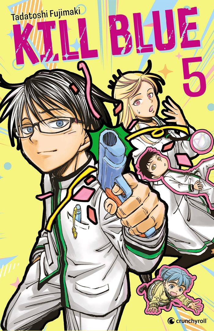 Couverture du livre « Le comité de discipline et le tueur » de Tadatoshi Fujimaki, librairie Les Contes Infusés à Corte