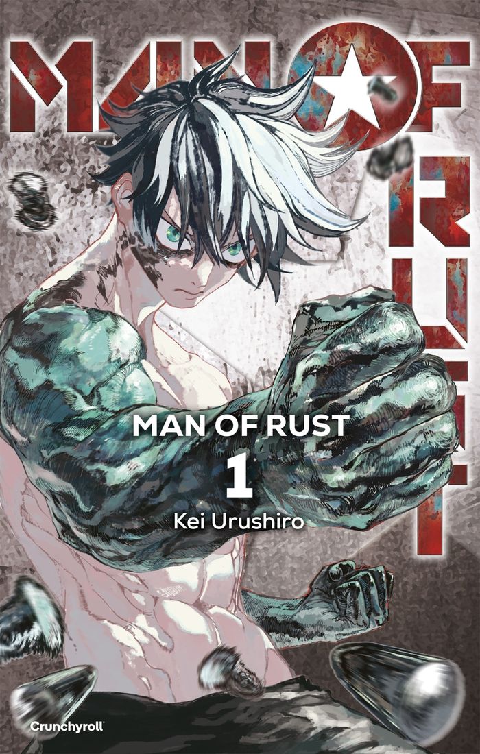 Couverture du livre « Man of rust » de Kei Urushiro, librairie Les Contes Infusés à Corte
