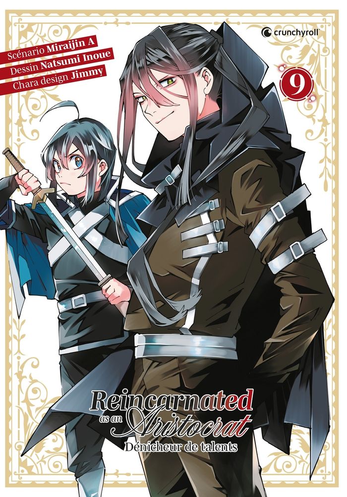 Couverture du livre « Reincarnated as an aristocrat : dénicheur de talents » de Miraijin A, librairie Les Contes Infusés à Corte