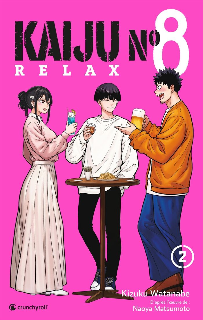 Couverture du livre « Kaiju n° 8 : relax » de Naoya Matsumoto, librairie Les Contes Infusés à Corte