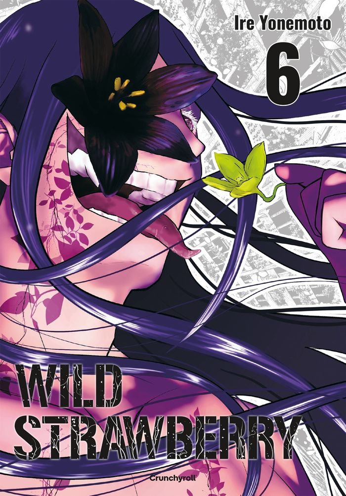 Couverture du livre « Wild strawberry » de Ire Yonemoto, librairie Les Contes Infusés à Corte