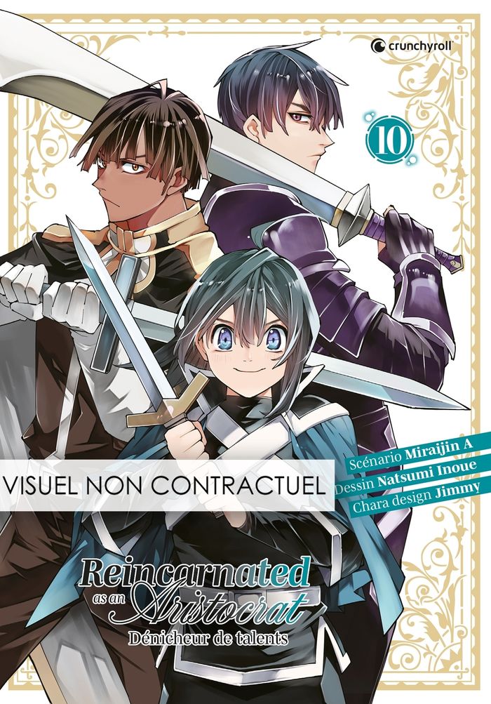 Couverture du livre « Reincarnated as an aristocrat : dénicheur de talents » de Miraijin A, librairie Les Contes Infusés à Corte