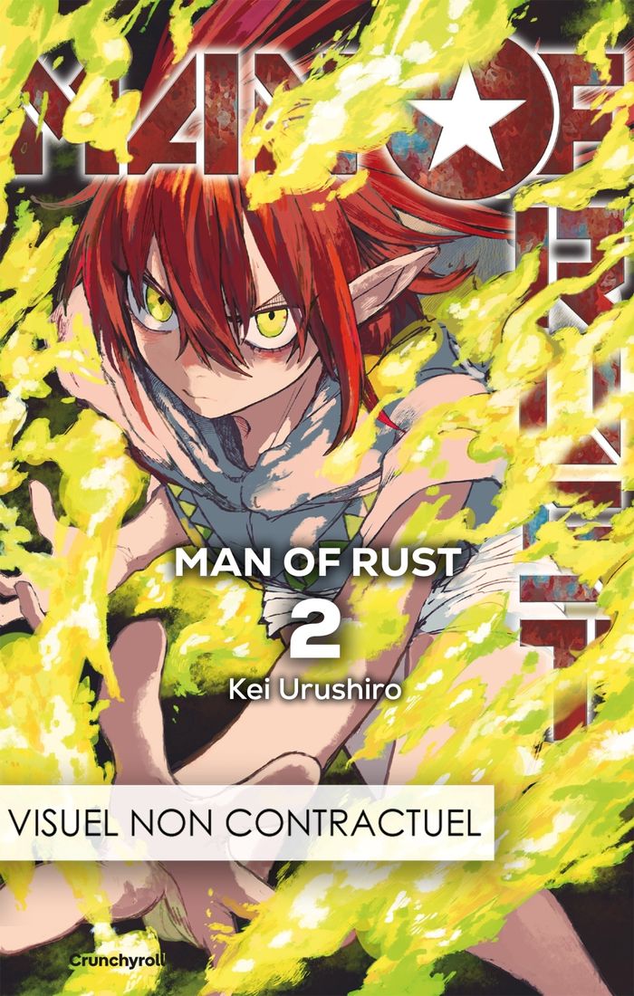 Couverture du livre « Man of Rust », librairie Les Contes Infusés à Corte
