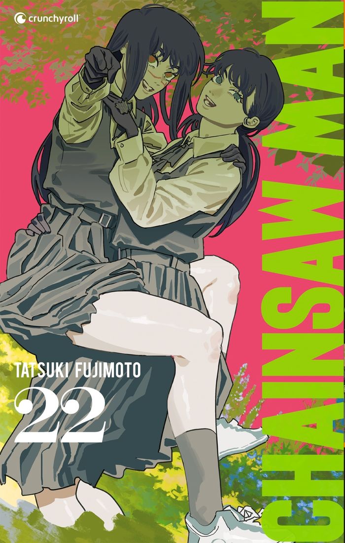 Couverture du livre « CHAINSAW MAN T22 » de Tatsuki Fujimoto, librairie Les Contes Infusés à Corte