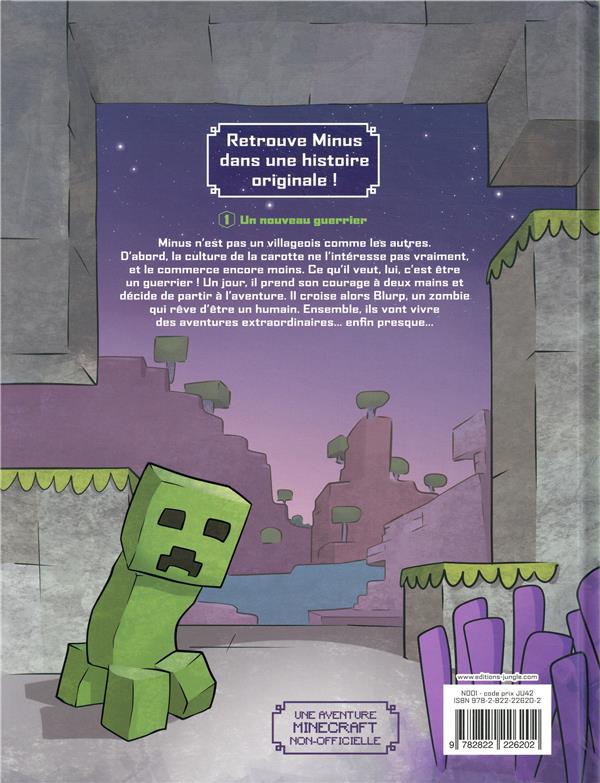 Quatrième de couverture de « JOURNAL D'UN NOOB - TOME 1 UN NOUVEAU GUERRIER - VOL01 »