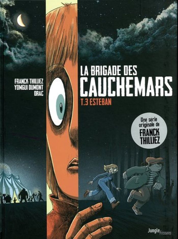 Couverture du livre « Esteban » de Franck Thilliez, librairie Les Contes Infusés à Corte