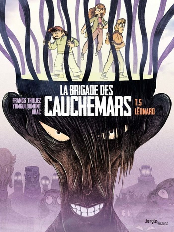 Couverture du livre « Léonard » de Franck Thilliez, librairie Les Contes Infusés à Corte