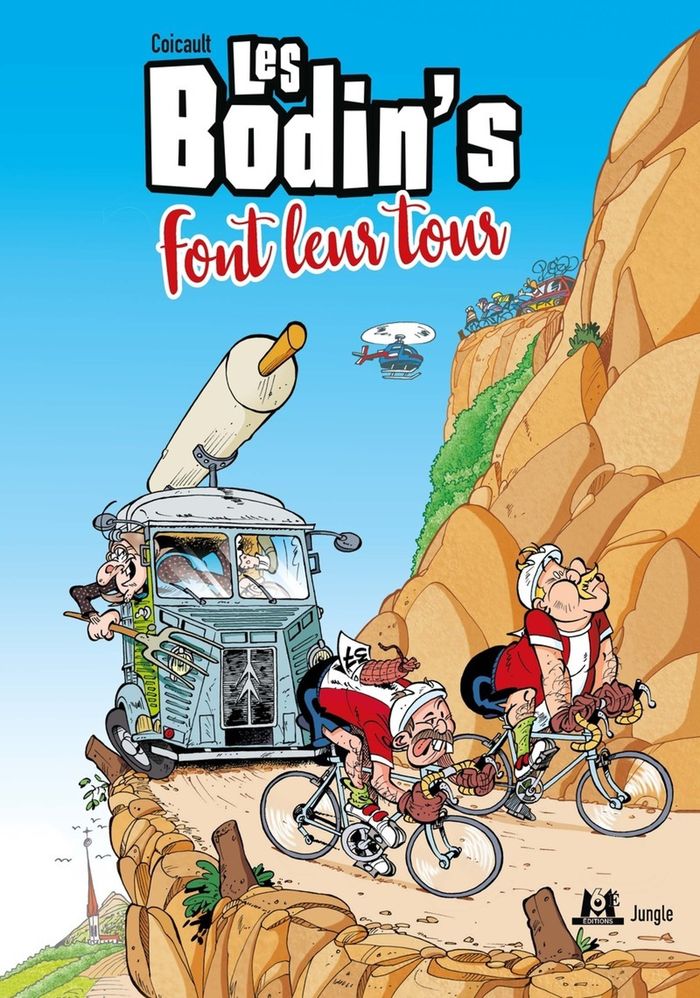 Couverture du livre « Les Bodin's font leur tour » de Fred Coicault, librairie Les Contes Infusés à Corte