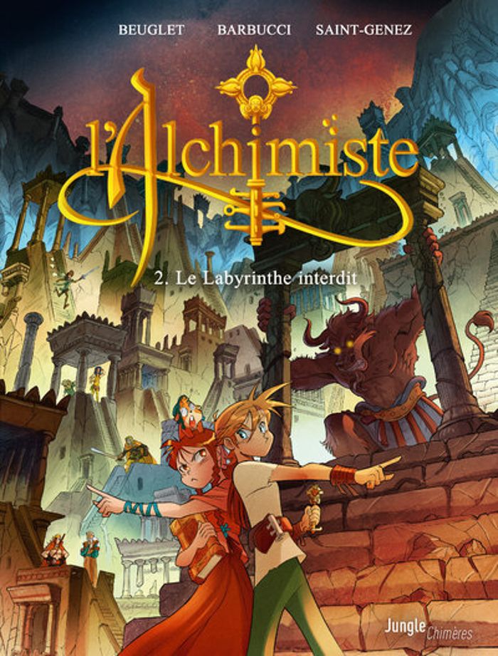 Couverture du livre « Le labyrinthe interdit » de Nicolas Beuglet, librairie Les Contes Infusés à Corte
