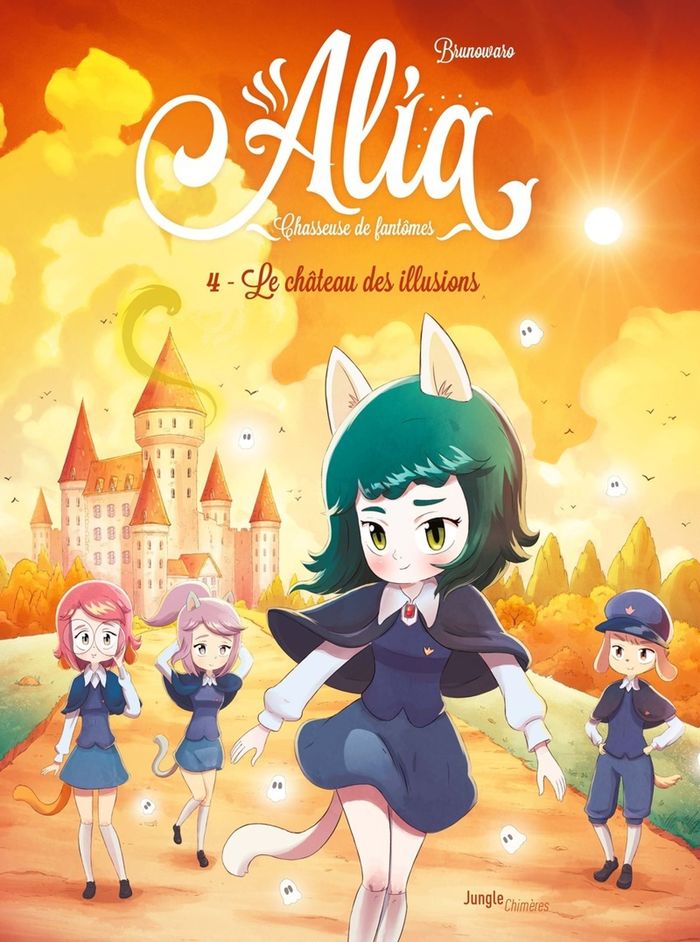 Couverture du livre « Le château des illusions » de Brunowaro, librairie Les Contes Infusés à Corte