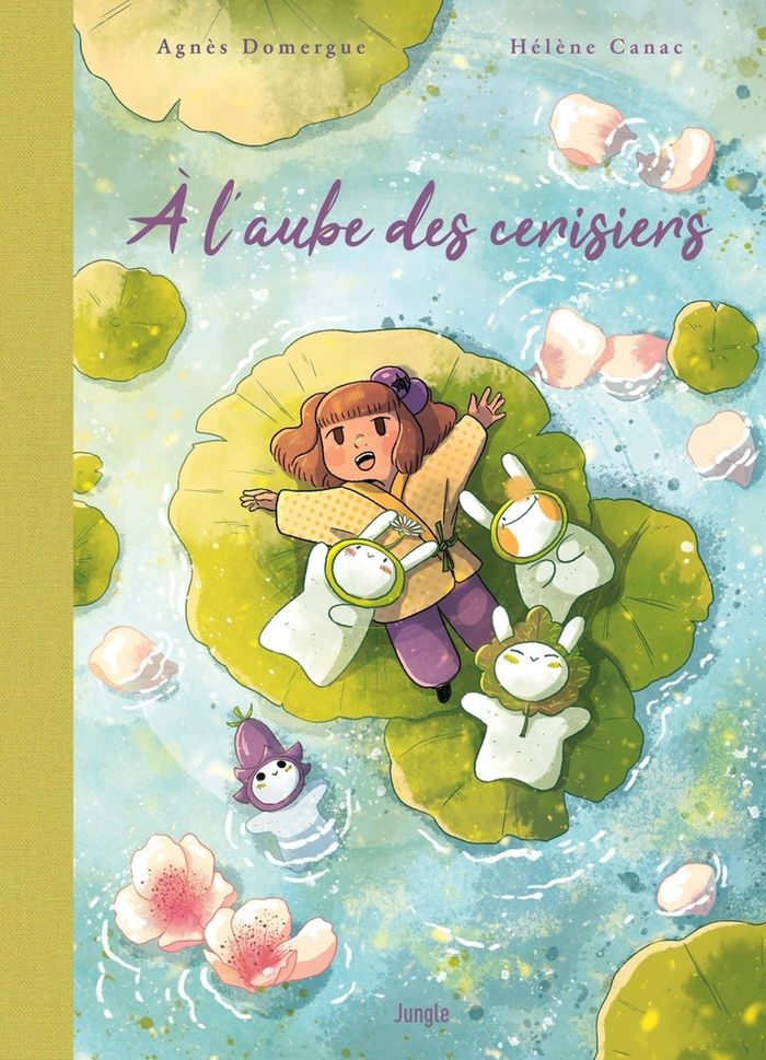 Couverture : A L'AUBE DES CERISIERS