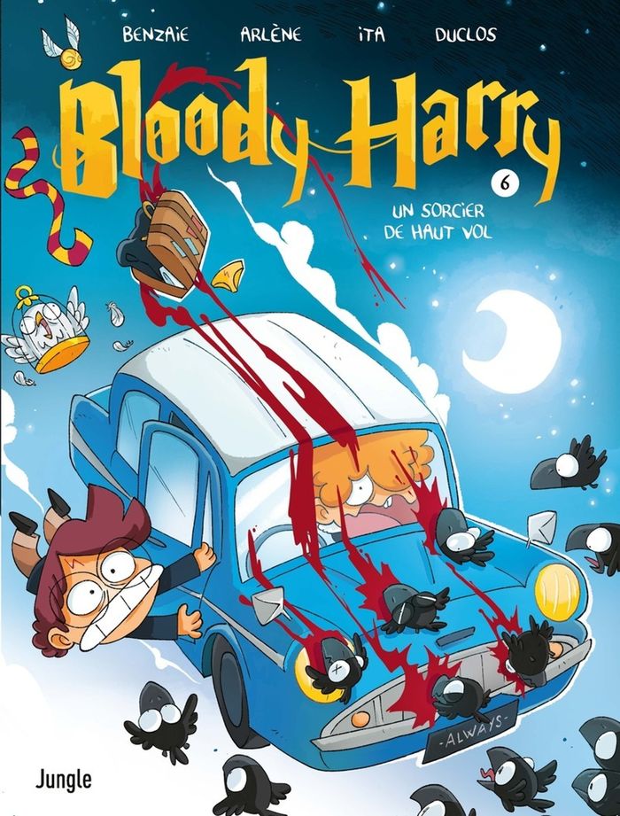 Couverture du livre « Un sorcier de haut vol » de Benzaie, librairie Les Contes Infusés à Corte