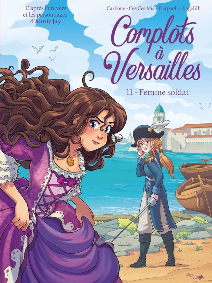 Couverture du livre « Femme soldat » de Carbone, librairie Les Contes Infusés à Corte