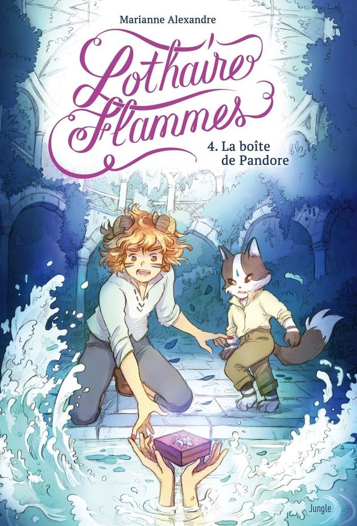 Couverture du livre « La boîte de Pandore » de Marianne Alexandre, librairie Les Contes Infusés à Corte