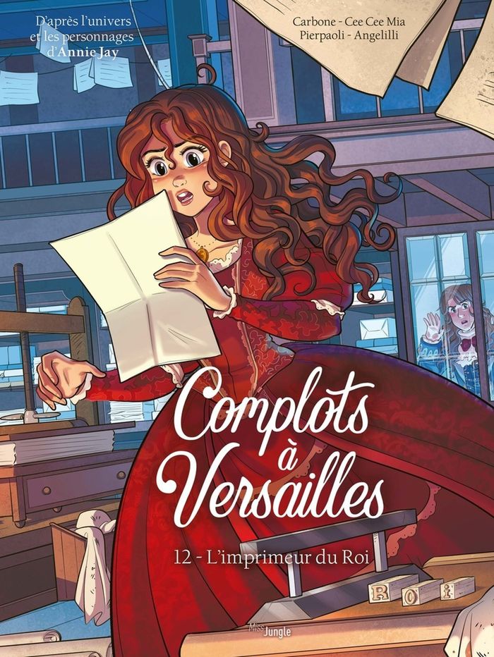 Couverture du livre « L'imprimeur du Roi », librairie Les Contes Infusés à Corte