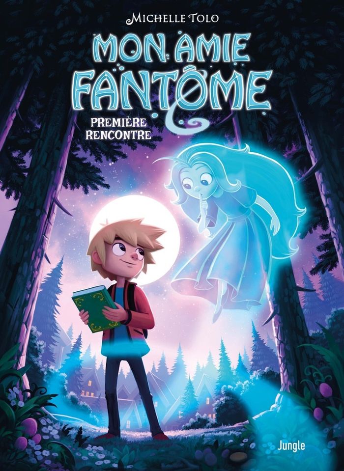 Couverture du livre « MON AMIE FANTOME - PREMIERE RENCONTRE », librairie Les Contes Infusés à Corte